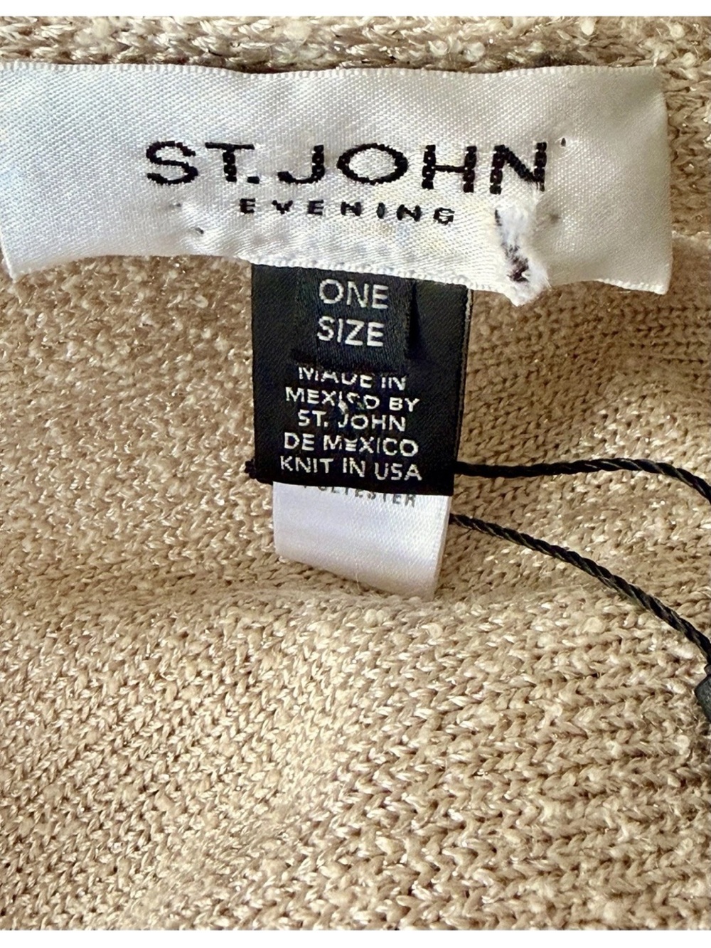 St. John Evening Wrap - Picture 2 of 5